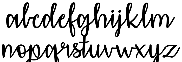 AffectionatelyYours Font Litere mici