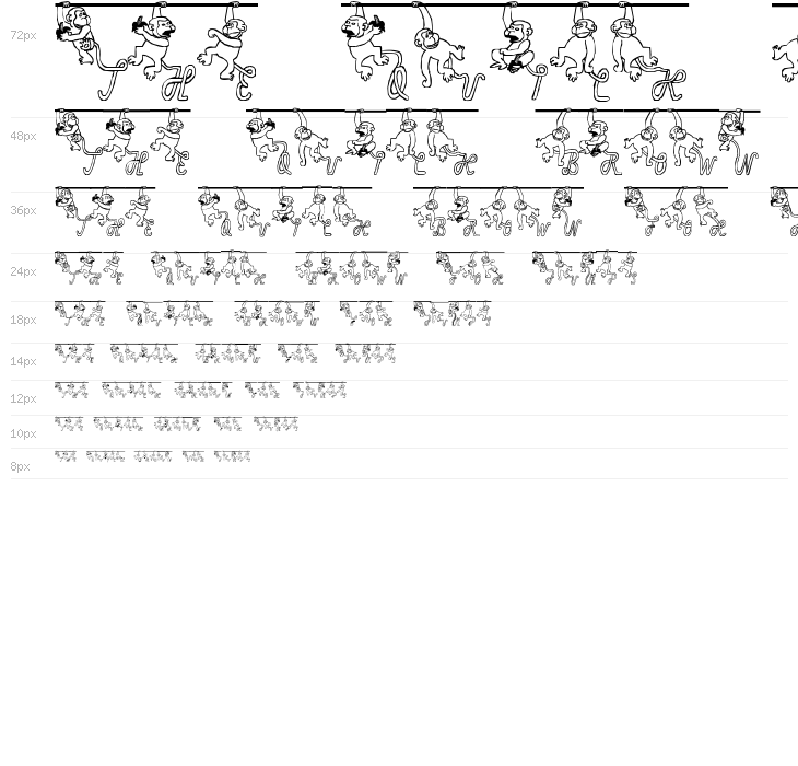 Affenschaukel Waterfall