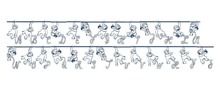 Affenschaukel Lowercase