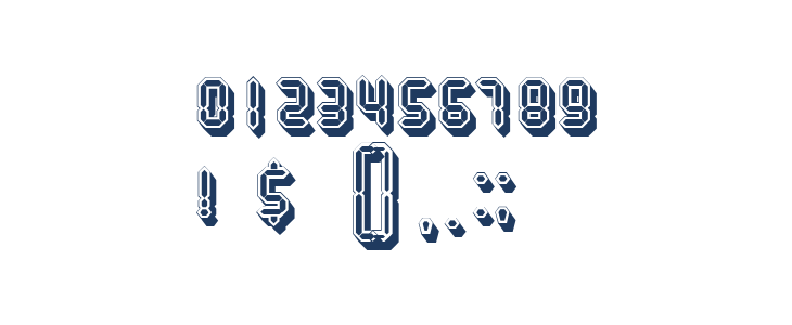 Affichage Regular Other Characters