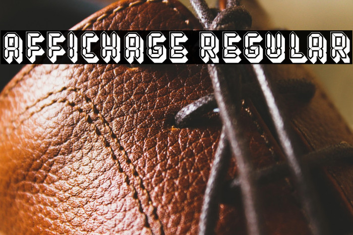 Affichage Regular Example 2