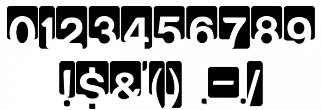 Afficher Font OTHER CHARS