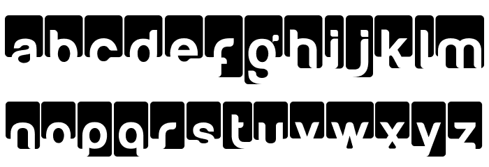Afficher Font LOWERCASE