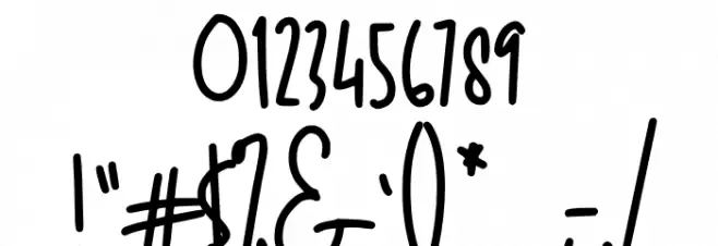 Affilliatte Demo Font OTHER CHARS