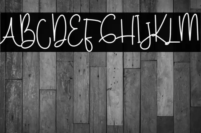 Affilliatte Demo Font examples