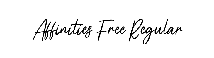 Affinities Free Regular  Frei Schriftart Herunterladen