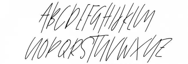 Affinity All Caps Italic Caratteri MINUSCOLO