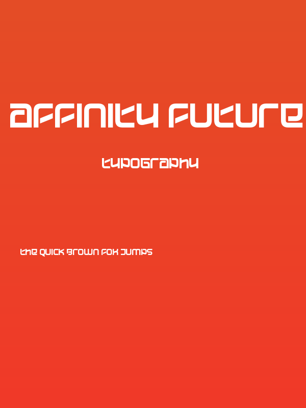 Affinity Future Poster