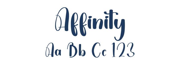 Affinity Font Preview