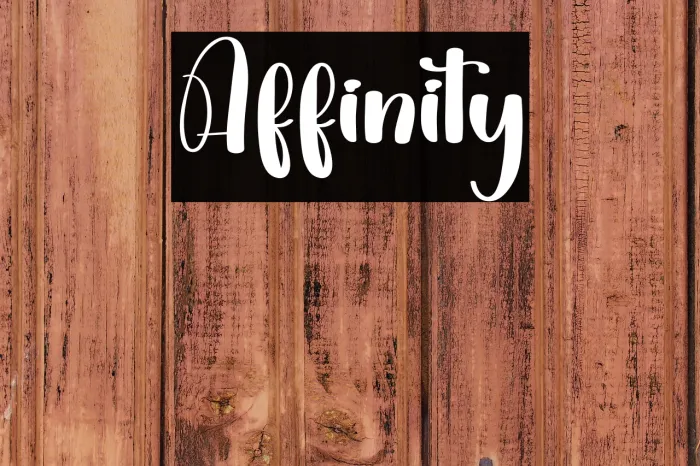 Affinity Example 2