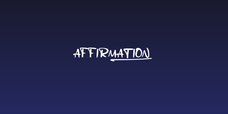 Affirmation_ Social Header
