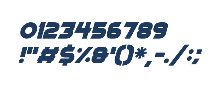 Affirmative Italic Other Characters