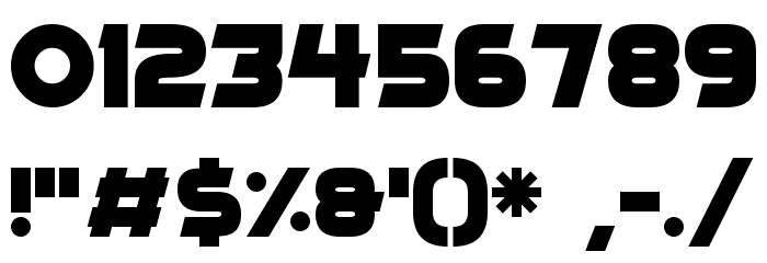 Affirmative Font OTHER CHARS