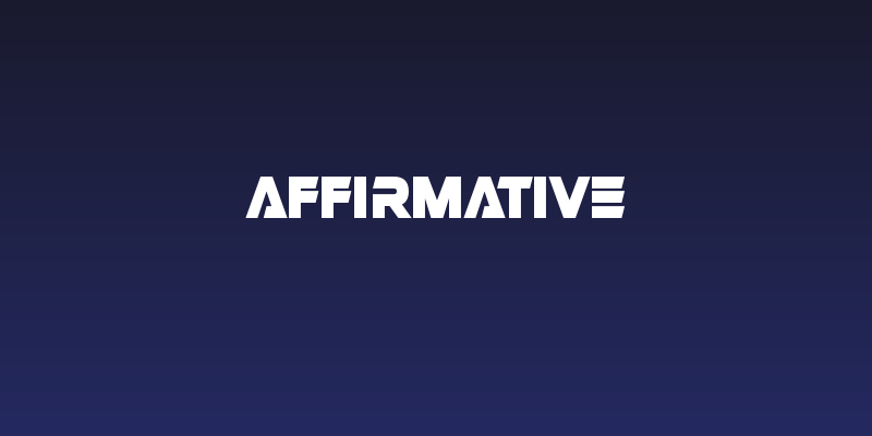 Affirmative Social Header