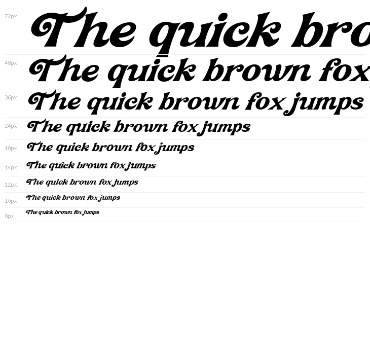 Affistory Italic Waterfall