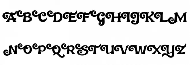 Affistory Schriftart Groß
