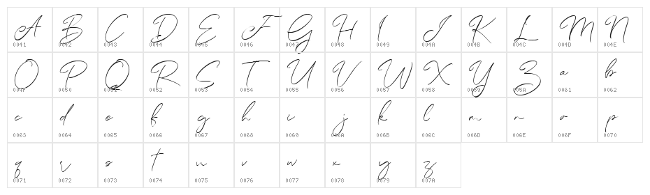 Afiany Free Normal Character Map