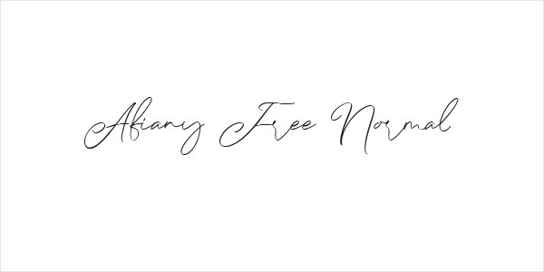 Afiany Free Normal Logo