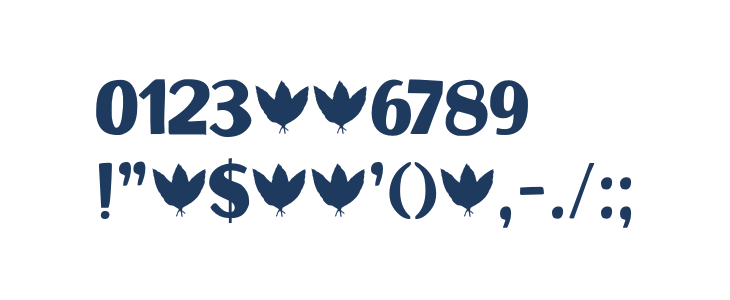 Aficionado DEMO Regular Other Characters