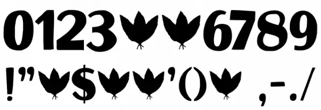 Aficionado DEMO Regular Font OTHER CHARS