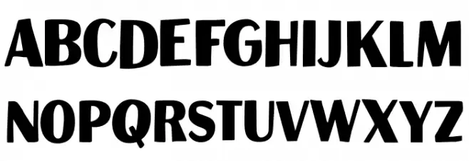 Aficionado DEMO Regular Font LOWERCASE