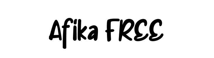 Afika FREE  免费字体下载