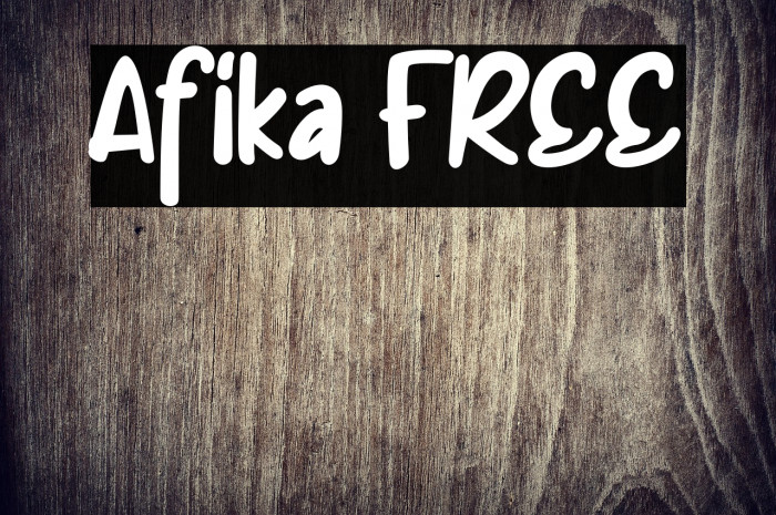 Afika FREE Example 2