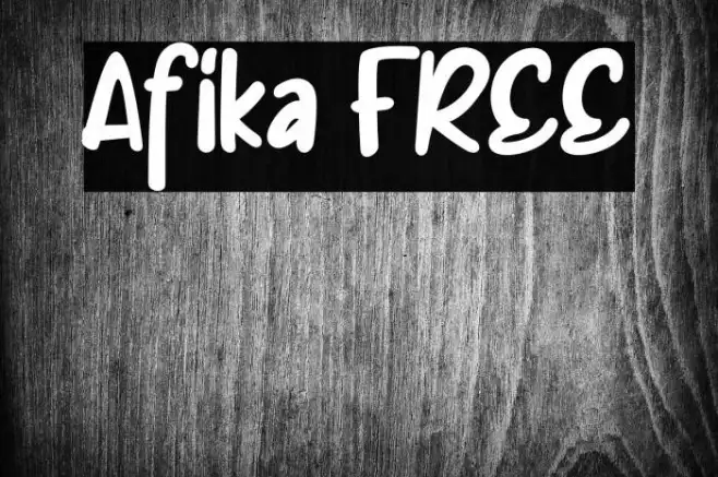 Afika FREE Example 2