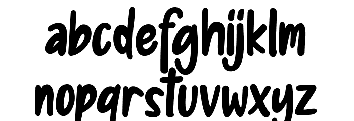 Afika FREE Font LOWERCASE