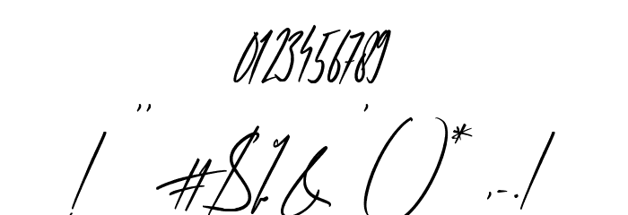 AfikaThuan Font OTHER CHARS