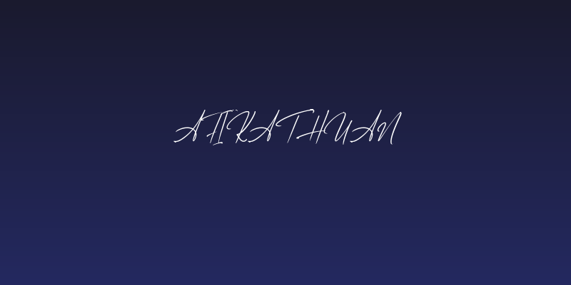 AfikaThuan Social Header