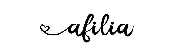 Afilia  免费字体下载