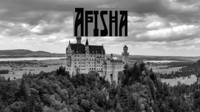 Afisha Font examples