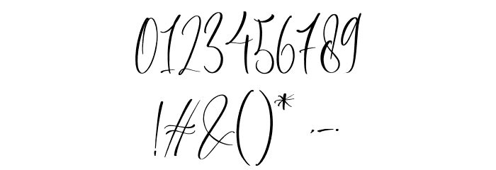 Afissta Font OTHER CHARS