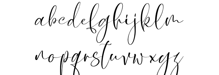Afissta Font LOWERCASE