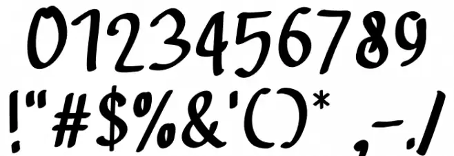 Aflah Type Fonte OUTROS PERSONAGENS