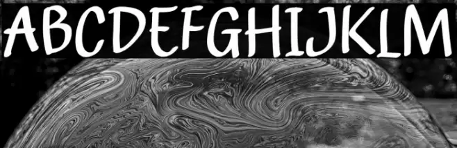 Aflah Type Fonte examples