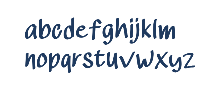 Aflah Type Lowercase