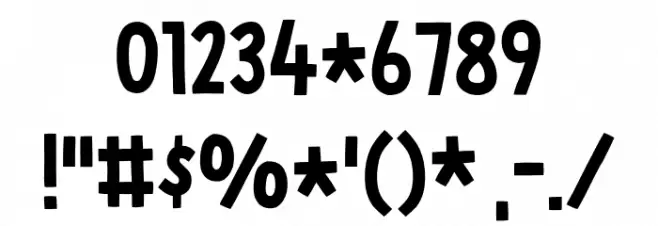 Aflutter DEMO Regular Font OTHER CHARS