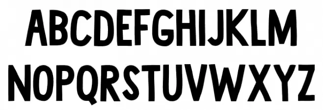 Aflutter DEMO Regular Шрифта строчной