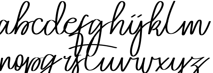 Afontros Font LOWERCASE