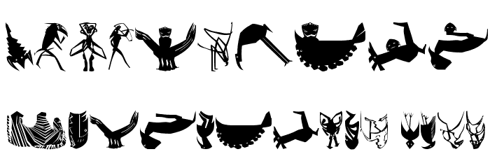 AfricArtes Font OTHER CHARS