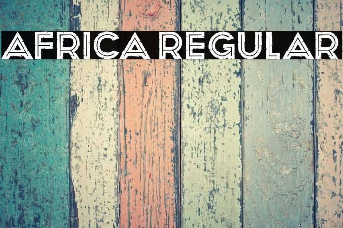 Africa Regular Example 1