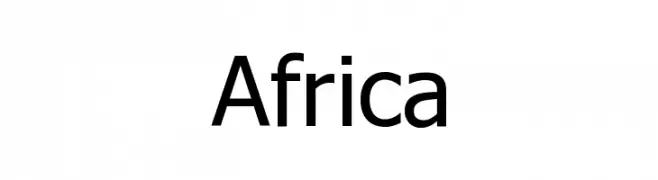 Africa  baixar fontes gratis