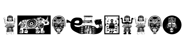 AfricaArt  Frei Schriftart Herunterladen