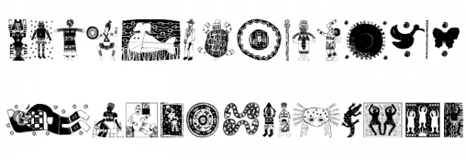 AfricaArtTwo Fuentes MINÚSCULAS
