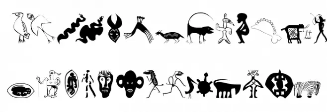 Africaans 字体 小写