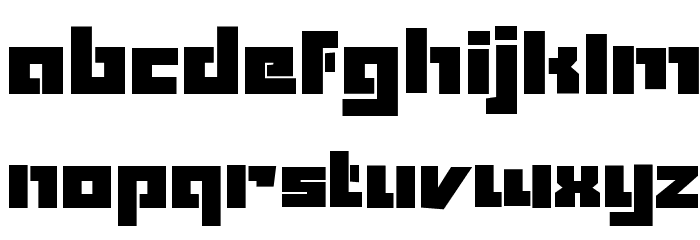 African Culture Font LOWERCASE