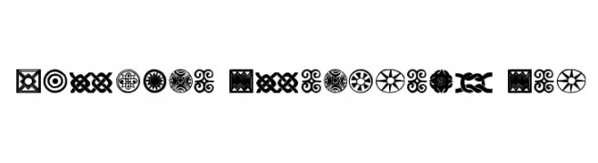 African Ornaments One  font caratteri gratis