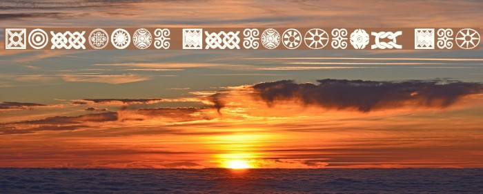 African Ornaments One Font examples